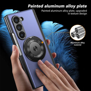 360° Magnetic Bracket Shockproof Phone Case With Screen Protector For Galaxy Z Fold 7/6/5/4