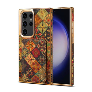 Bohemia Retro Anti - fall Protective Phone Case For Galaxy