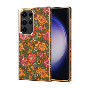 Bohemia Retro Anti - fall Protective Phone Case For Galaxy