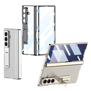 Business - style Electroplated Clear Phone Case For Galaxy Z Fold 7