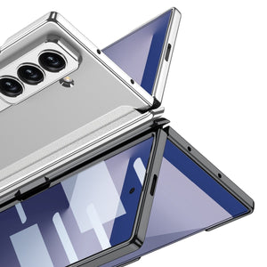 Business - style Electroplated Clear Phone Case For Galaxy Z Fold 7