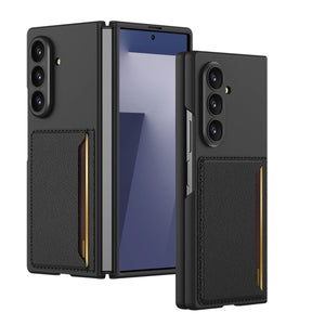 Business - style Protective Phone Case With Card Holder For Galaxy Z Fold 7/6