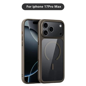 Clear Shockproof Magsafe Active Touch Camera Button Wireless Charging Case For iPhone 17 Series