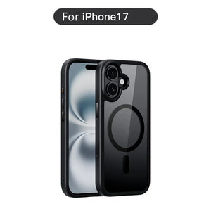 Clear Shockproof Magsafe Active Touch Camera Button Wireless Charging Case For iPhone 17 Series