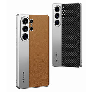 For Samsung Galaxy S26 S25 S24 Ultra Case Luxury Leather Phone Cover Case