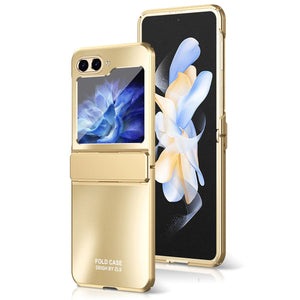 Frosted Plating Phone Case For Galaxy Z Flip 7/6/5/4/3