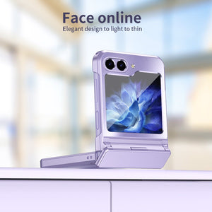 Frosted Plating Phone Case For Galaxy Z Flip 7/6/5/4/3