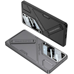 Full Lens Protection Phone Case With Holder For Galaxy S26 S25 S24 S23 Ultra