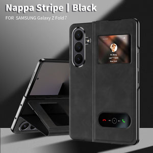 Leather Phone Cover For Galaxy Z Fold Series