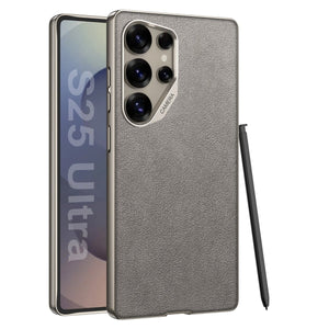 Leather Shockproof Phone Case For Galaxy S25 S24 S23 Ultra