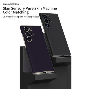 Leather Shockproof Phone Case For Galaxy S26 S25 S24 S23 Ultra