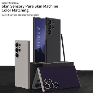 Leather Shockproof Phone Case For Galaxy S26 S25 S24 S23 Ultra