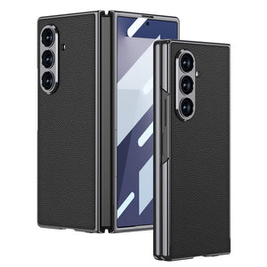 Luxurious Leather Cover For Galaxy Z Fold7 Fold6 Fold5 Fold4