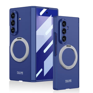 Luxurious Magnetic Ring Holder Phone Case For Galaxy Z Fold 7