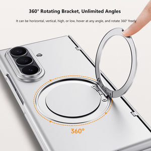 Luxurious Magnetic Ring Holder Phone Case For Galaxy Z Fold 7