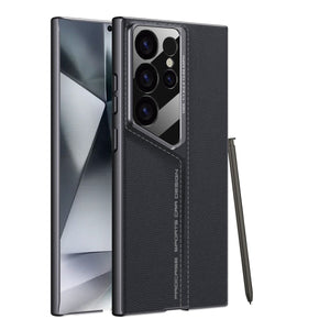 Luxury Leather All - inclusive Anti - fall Protective Phone Case For Galaxy S25 S24 S23 Ultra