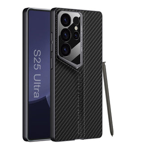 Luxury Leather All - inclusive Anti - fall Protective Phone Case For Galaxy S25 S24 S23 Ultra