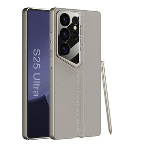 Luxury Leather All - inclusive Anti - fall Protective Phone Case For Galaxy S25 S24 S23 Ultra