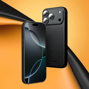 Luxury Premium Leather Magnetic Lens Full Protect Phone Case For Apple iPhone iPhone 17 Series