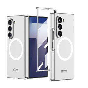 Luxury Shockproof Magnetic Phone Case With Screen Protector For Galaxy Z Fold 7/6/5/4/3