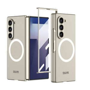 Luxury Shockproof Magnetic Phone Case With Screen Protector For Galaxy Z Fold 7/6/5/4/3