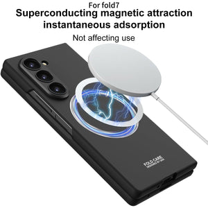 Luxury Shockproof Magnetic Phone Case With Screen Protector For Galaxy Z Fold 7/6/5/4/3