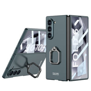 Luxury Shockproof Phone Case With Ring Holder For Galaxy Z Fold 6/7