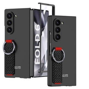 Luxury Wristband Holder Shockproof Phone Case For Galaxy Z Fold 5/6/7