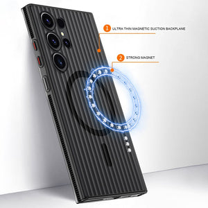 Magnetic Anti - fall Phone Case For Galaxy