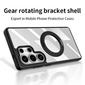 Magnetic Bracket Anti - fall Protective Phone Case For Galaxy