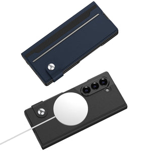 Magnetic Flip Leather Cover Card Holder Anti - Fall Shockproof Phone Case For Galaxy Z Fold 7/6/5