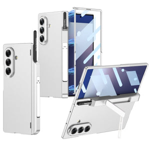 Magnetic Hinge All - included Phone Case With Pen Box For Galaxy Z Fold 7
