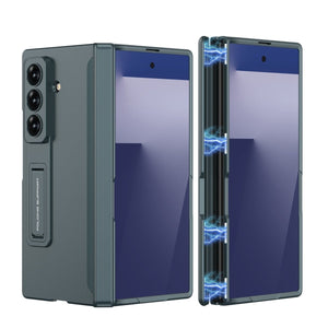 Magnetic Hinge Bracket Shockproof Phone Case For Galaxy Z Fold 6/7