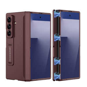 Magnetic Hinge Bracket Shockproof Phone Case For Galaxy Z Fold 6/7