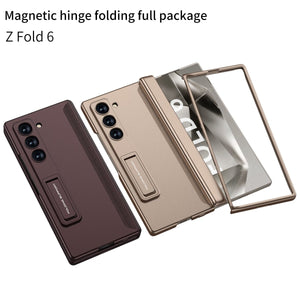 Magnetic Hinge Bracket Shockproof Phone Case For Galaxy Z Fold 6/7
