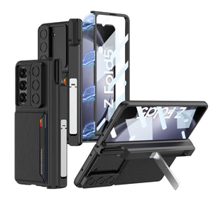 Magnetic Hinge Hidden Bracket All - included Case With Camera Protector For Galaxy Z Fold 7