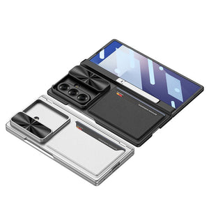 Magnetic Hinge Hidden Bracket All - included Case With Camera Protector For Galaxy Z Fold 7