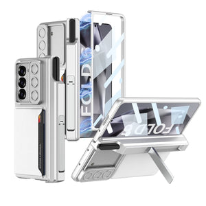 Magnetic Hinge Hidden Bracket All - included Case With Camera Protector For Galaxy Z Fold 7