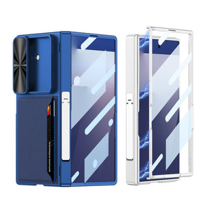 Magnetic Hinge Hidden Bracket All - included Case With Camera Protector For Galaxy Z Fold 7