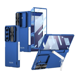 Magnetic Hinge Hidden Bracket All - included Case With Camera Protector For Galaxy Z Fold 7