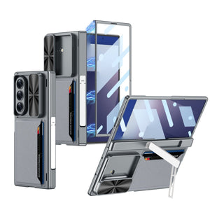 Magnetic Hinge Hidden Bracket All - included Case With Camera Protector For Galaxy Z Fold 7
