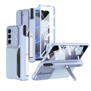 Magnetic Hinge Hidden Bracket All - included Case With Camera Protector For Galaxy Z Fold 7