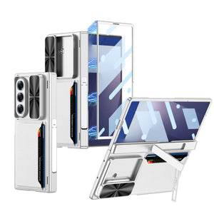 Magnetic Hinge Hidden Bracket All - included Case With Camera Protector For Galaxy Z Fold 7