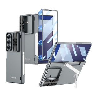 Magnetic Hinge Hidden Bracket All - included Case With Camera Protector For Galaxy Z Fold 7