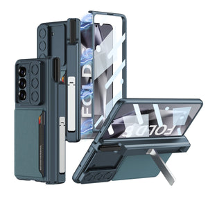 Magnetic Hinge Hidden Bracket All - included Case With Camera Protector For Galaxy Z Fold 7