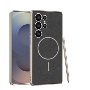 Magnetic Shockproof Phone Case Support Wireless Charge For Galaxy S26 S25 Ultra