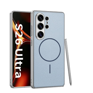 Magnetic Shockproof Phone Case Support Wireless Charge For Galaxy S26 S25 Ultra