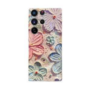 Oil Painting Flower Galaxy/iPhone Case