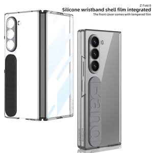 Shockproof Phone Case With Screen Protector & Wristband For Galaxy Z Fold 7/6/5/4