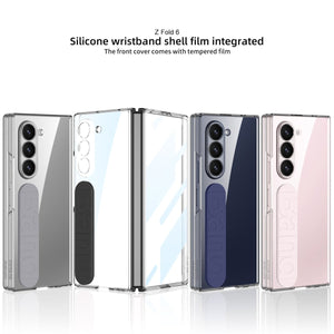 Shockproof Phone Case With Screen Protector & Wristband For Galaxy Z Fold 7/6/5/4